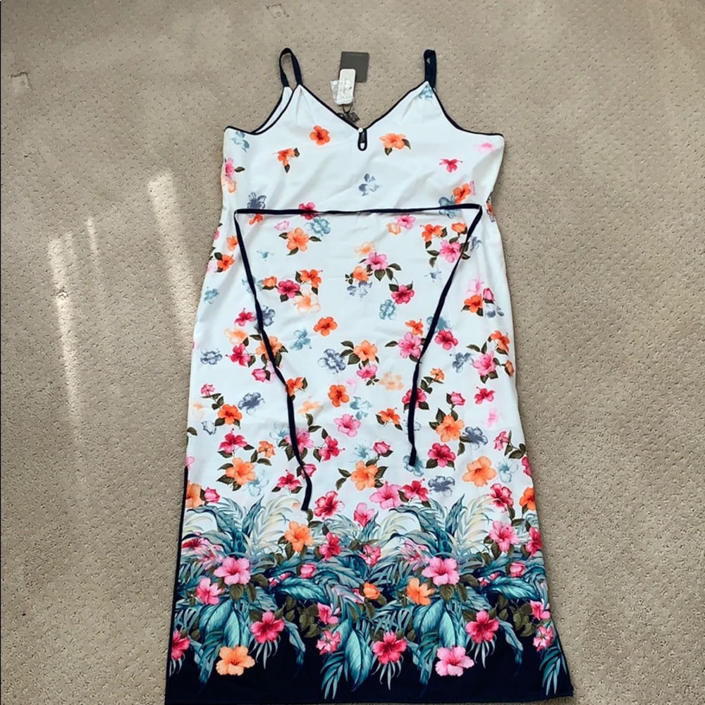 Tommy Bahama “Beachy Blossoms Drama Dress” XL - Picture 5 of 7